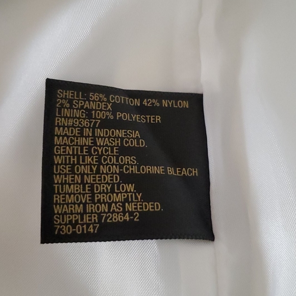 Worthington white lined skirt size 6P - Picture 6 of 10